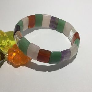 Multi Color Gemstone Bracelet